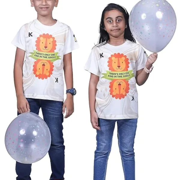 Kuchu Unisex Kids Cotton Modal T Shirt Ultra Soft Lightweight Tee