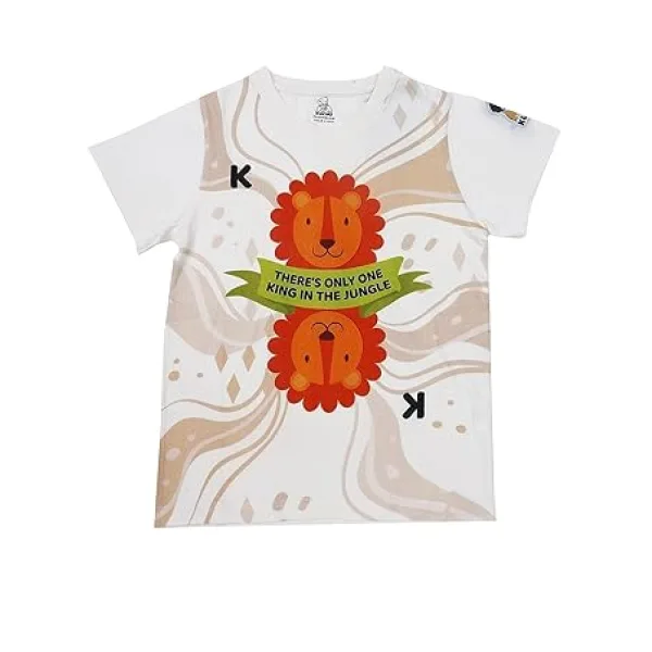 Kuchu Unisex Kids Cotton Modal T Shirt Ultra Soft Lightweight Tee