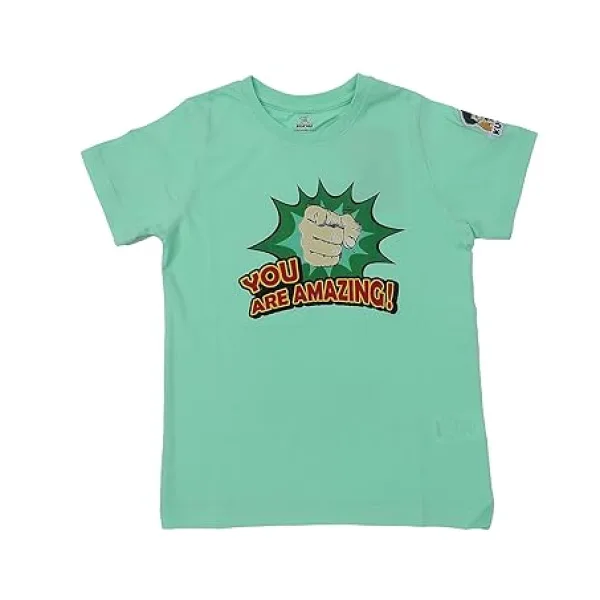 Unisex Kids Cotton Modal T Shirt Soft Breathable Casual Wear