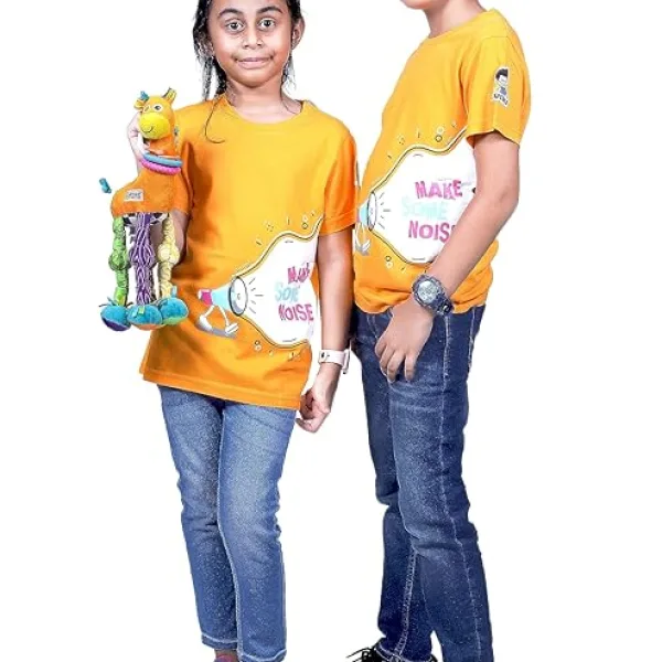 Unisex Kids Cotton Modal T Shirt Soft Breathable Casual Wear