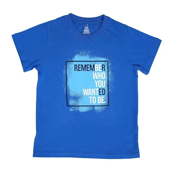 Unisex Kids Cotton Modal T Shirt Soft Breathable Casual Wear