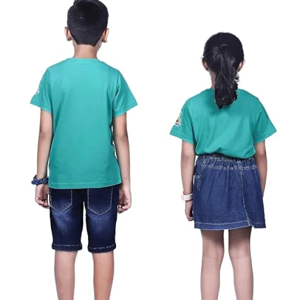 Unisex Why Fit In Print Cotton Modal T Shirt Soft Breathable