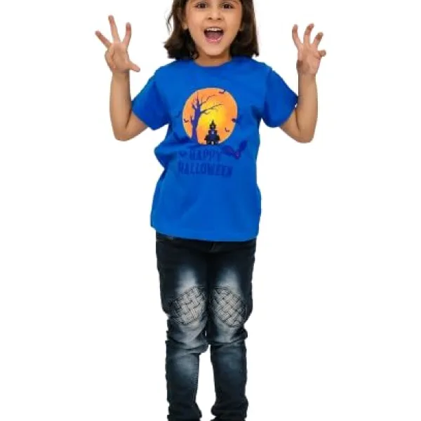 Unisex Kids T-Shirt | Super Combed Cotton-Modal Fabric – Softer & Breathable Ultra-Soft, Lightweight Material | Unique Digital Print | Casual Wear for Boys & Girls