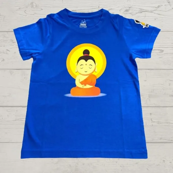 Unisex Tshirt | Made of Super Combed Cotton-Modal Natural Fiber Better Than 100% Cotton| Soft & Breathable Fabric| Unique Digitally Printed Design |Buddha