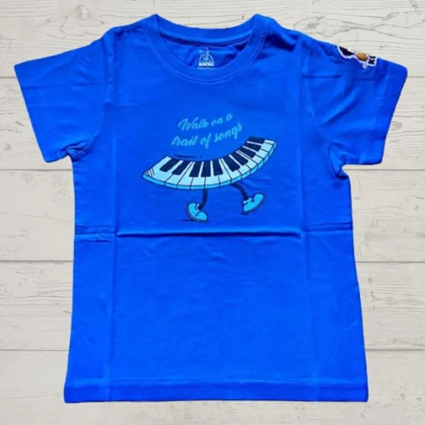 Unisex Tshirt| Made of Super Combed Cotton-Modal Natural Fiber Better Than 100% Cotton| Soft & Breathable Fabric| Unique Digitally Printed Design |Trail Music