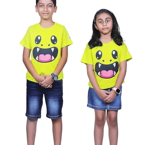 Unisex Tshirt | Made of Super Combed Cotton-Modal Natural Fiber Better Than 100% Cotton| Soft & Breathable Fabric| Unique Digitally Printed Design