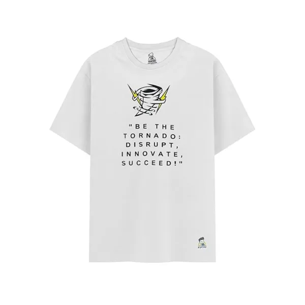 Unisex Tornado Cotton Modal T Shirt Lightweight Casual Tee