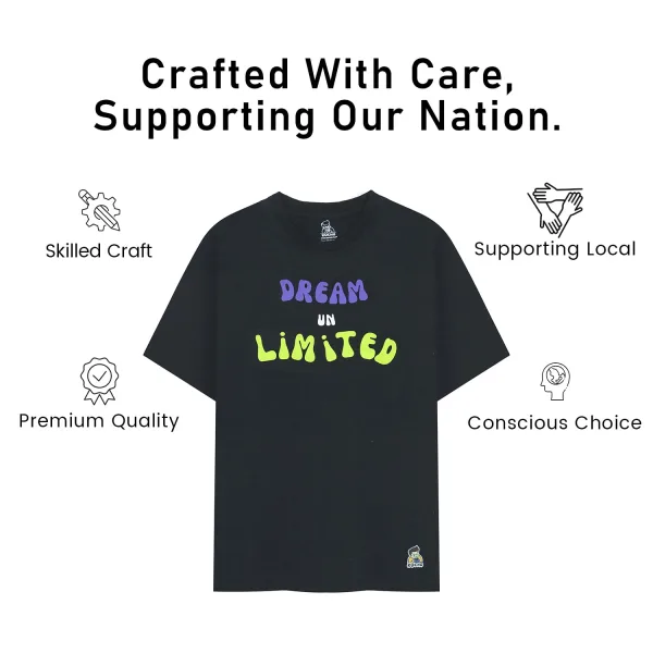 Kids Purple Dream Cotton Modal Casual T Shirt 10–11Y