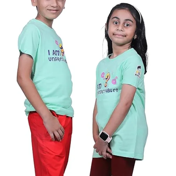 Unisex Tshirt | Made of Super Combed Cotton-Modal Natural Fiber Better Than 100% Cotton| Soft & Breathable Fabric| Unique Digitally Printed Design |Vibrant Colour | Unpredictable