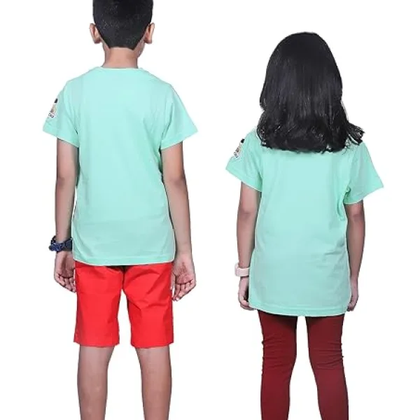 Unisex Tshirt | Made of Super Combed Cotton-Modal Natural Fiber Better Than 100% Cotton| Soft & Breathable Fabric| Unique Digitally Printed Design |Vibrant Colour | Unpredictable