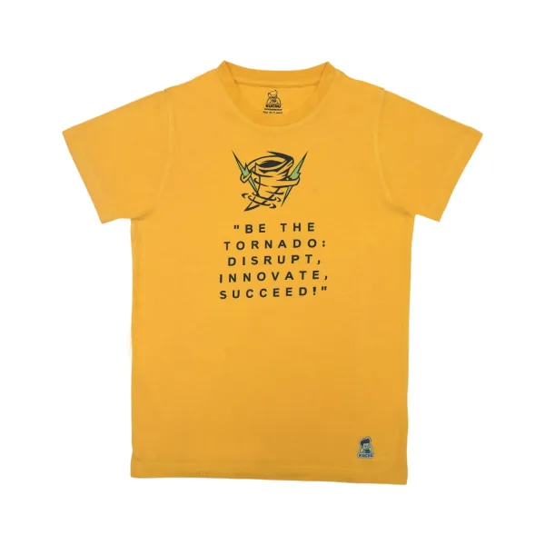 Kids Tornado Graphic Cotton Modal T Shirt Comfortable Wear