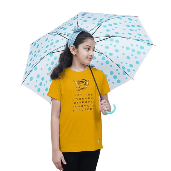 Unisex Tornado Disrupt Multi Color Cotton Modal T Shirt Kids