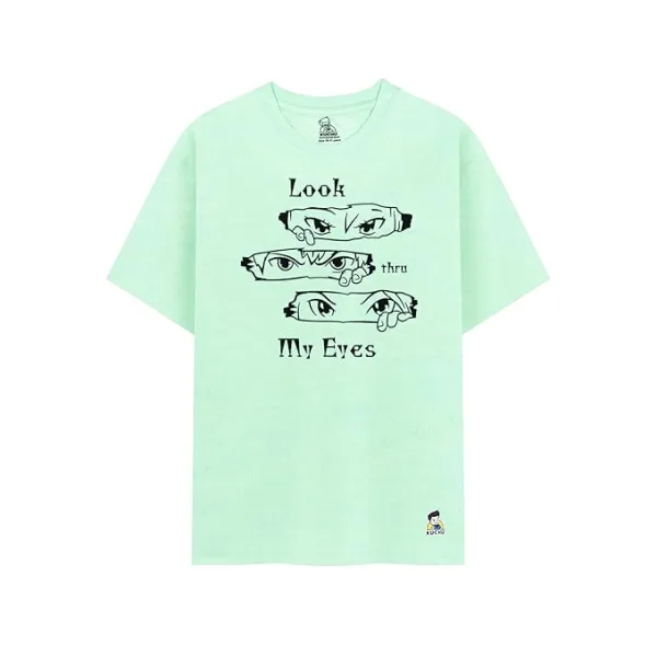 Kids Look Thru My Eyes Graphic Cotton Modal T Shirt Soft