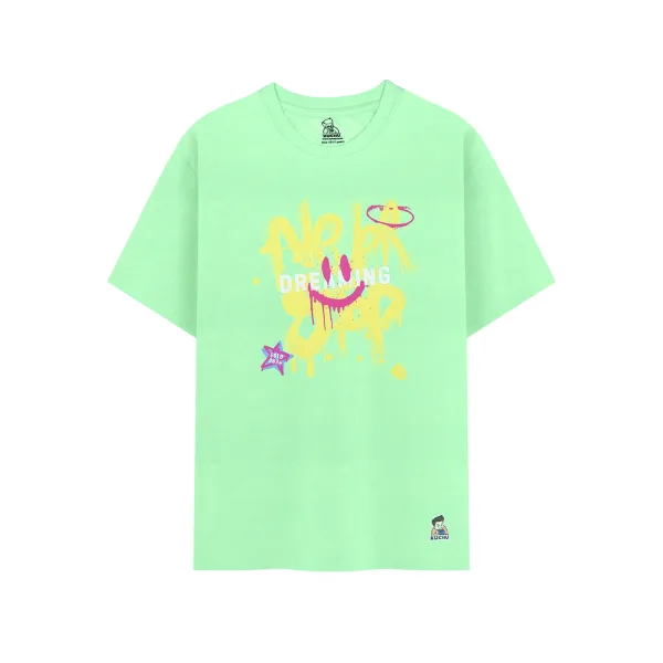 Kids Dark Blue Never Stop Dreaming Cotton Modal T Shirt