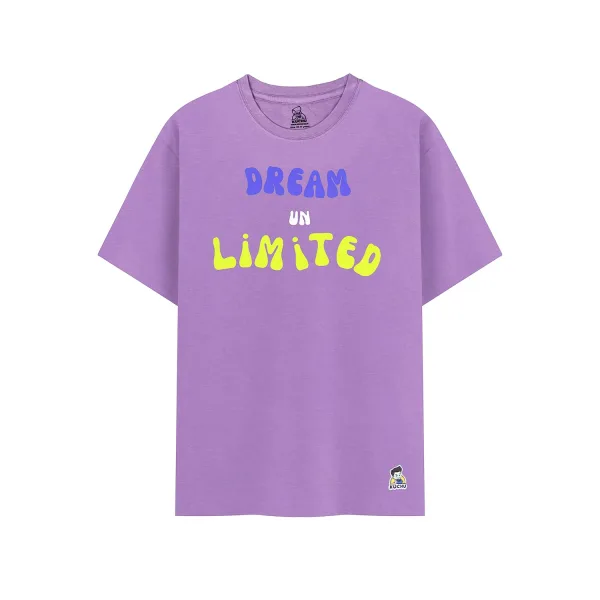 Kids Purple Dream Print Cotton Modal T Shirt 10–11Y
