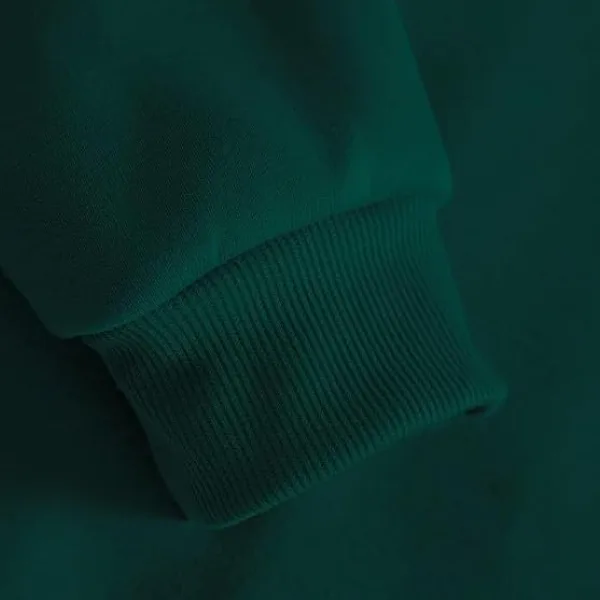 Women’s Polycotton Fleece Plain Full-Zip Hooded Winter Sweatshirt | Kangaroo Pocket | Casual Warm Outerwear