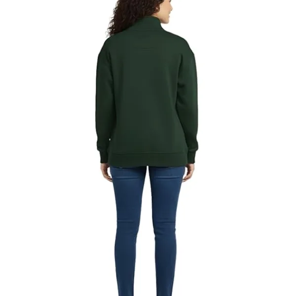 Quarter-Zip Pullover Sweatshirt for Woman Comfortable Hoodie for Women Zipper Sweatshirt Hooded Jacket for Woman Casual Wear Hoodie Full Zipper Hoodies for Girls