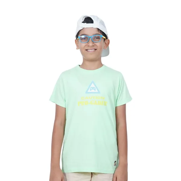 Kids’ Unisex T-Shirt| “Progamer” Digital Print | Ultra-Soft Cotton-Modal Blend | Breathable, Lightweight & Durable Casual Wear for Boys & Girls
