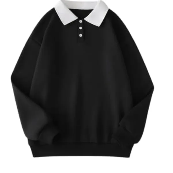 Women Loose Fit Long Sleeve Sweatshirt Cozy Winter Hoodie