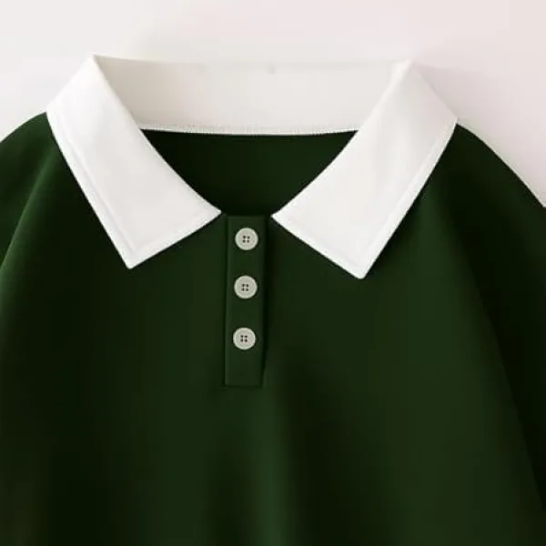 Women Casual Oversized Collar Sweatshirt Travel Winter Wear