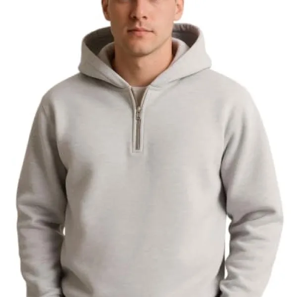 Men Soft-Fleece Gym Pullover I Ultra-Warm Men's Athletic Cotton Hood for Men I Winter Workout Pullover I Stylish Sweatshirt for Gym, Running, Travel & Winter Wear