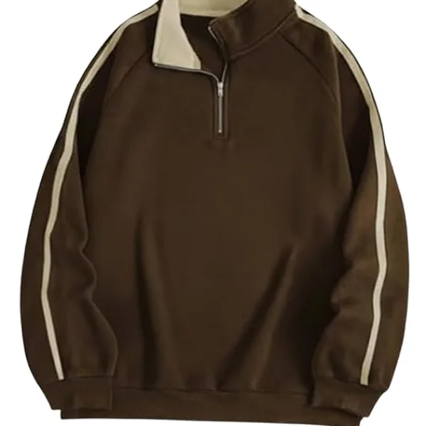 Men's Ultimate Sweatshirt, Lightweight Fleece Hoodie, Cotton Sweatshirt for Men I Boys Quarter Zip Pullover for Winter wear