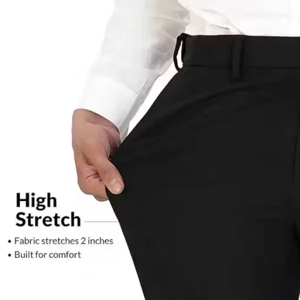 Men’s Slim Fit Stretchable Black Trouser