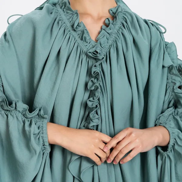 Ruffle Top for Women Stylish Casual Wear