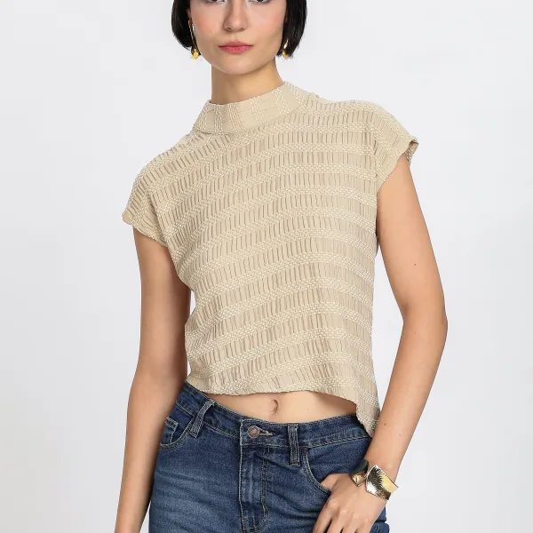 KNITTED TOP
