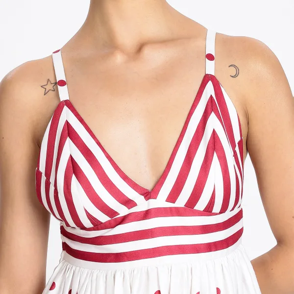 POLKA DOT MINI DRESS