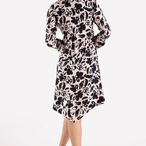 RAYON PRINTED DRESS