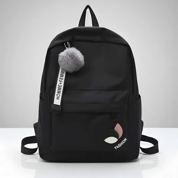 Latest Trendy Women’s Backpack | Lightweight & Durable PU Leather School/College Bag | Adjustable Straps with Dual Handles | Fashionable Solid Pattern Tote with Soft Texture, Front Pocket