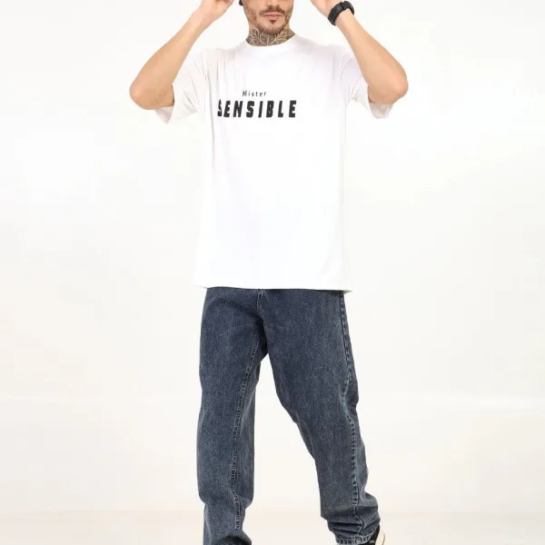 Men Oversized Bamboo T-Shirt – Soft, Breathable & Sustainable Fit