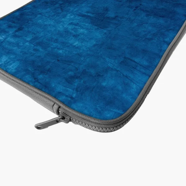 "Dark Blue Abstract" Laptop Sleeves:Bold Modern Design for Every Size