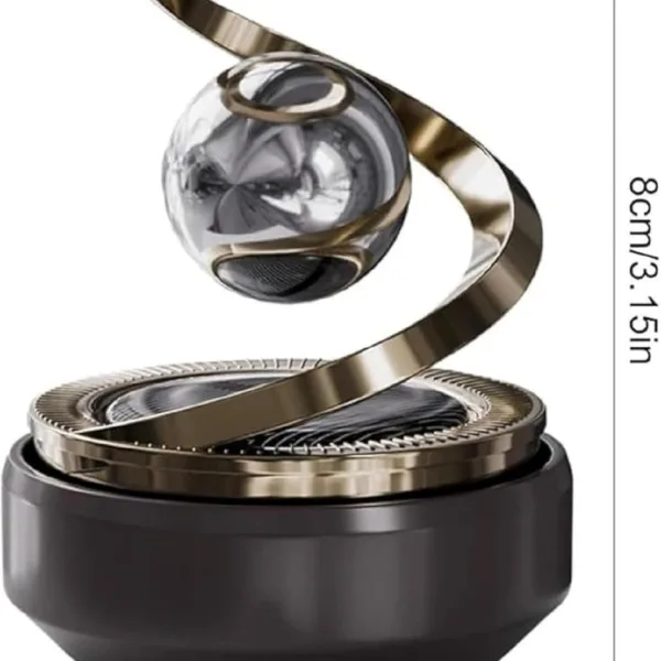 Solar Rotating Car Air Freshener Dashboard Diffuser