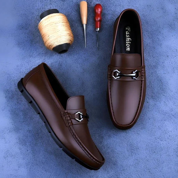 Latest Modern Men’s Faux Leather Loafers / Outdoor Shoes / Driving Loafers | Comfortable & Stylish Shoes for Men & Boys