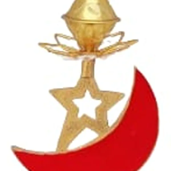 Mii Art Brass Surmedani With Funnel/Kuppi And Surma Use In Eye's Makeup [Size-30-cm] Pack of - 1 Funnel, 2 Surma Packed, 1 Brass Surmedani