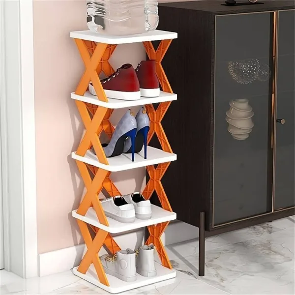 5-Layer Shoe Rack for Small Spaces & Easy Storage