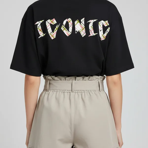ICONIC GRAPHIC PRINTED OVERSIZED T-SHIRT