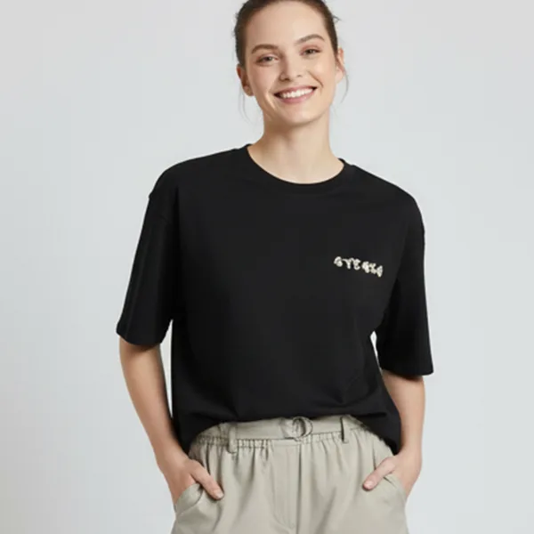 ICONIC GRAPHIC PRINTED OVERSIZED T-SHIRT