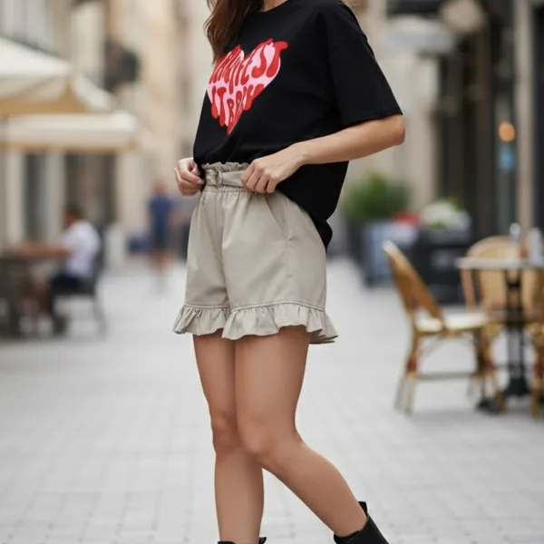 MENIFEST GRAPHIC PRINTED OVERSIZED T-SHIRT