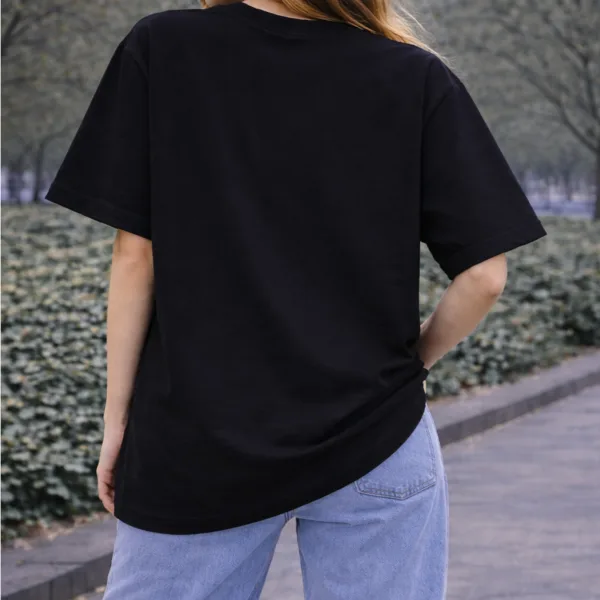 FLOWER GRAPHIC PRINTED OVERSIZED T-SHIRT