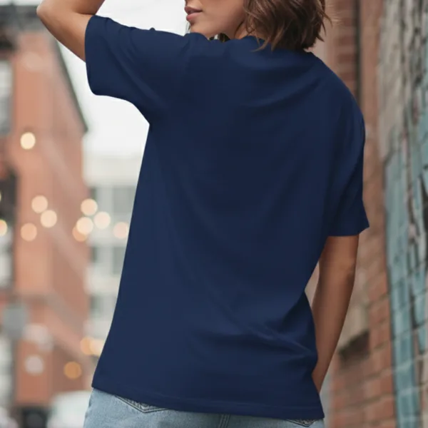 LITTLE FLOWER GRAPHIC PRINTED OVERSIZED T-SHIRT