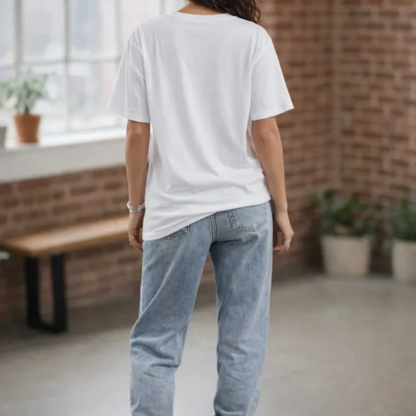 BLUE FISH GRAPHIC PRINTED OVERSIZED TEE