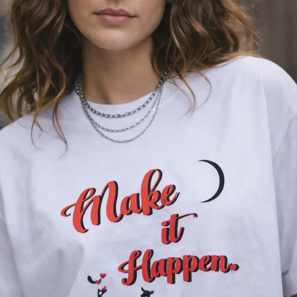 MAKE IT HAPPEN OVERSIZED TEE