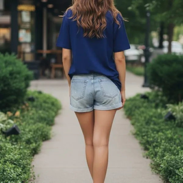 BOTANICAL GRAPHIC PRINTED OVERSIZED T-SHIRT