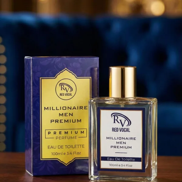Red Vocal Millionaire Men Premium Perfume Eau De Toilette – Long-Lasting 100ml Bold & Luxurious Fragrance