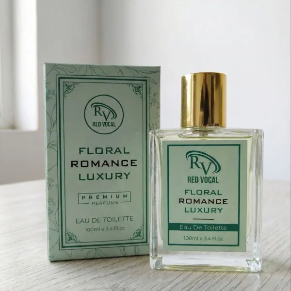 Red Vocal Floral Romance Luxury Premium Perfume Eau De Toilette – Women’s 100ml Elegant & Long-Lasting Fragrance