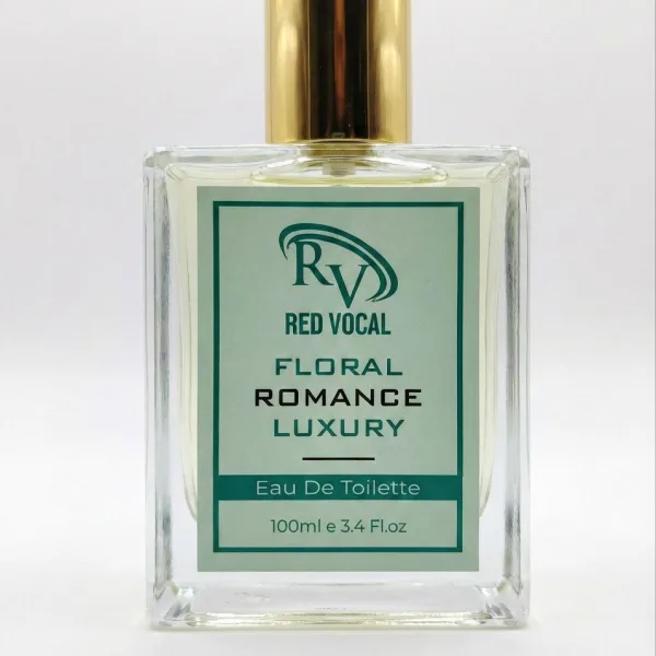 Red Vocal Floral Romance Luxury Premium Perfume Eau De Toilette – Women’s 100ml Elegant & Long-Lasting Fragrance