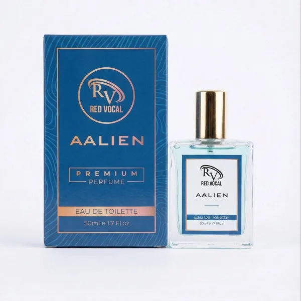 Red Vocal Aalien Premium Perfume Eau De Toilette 50ml – Long Lasting Unisex with Woody Amber Notes
